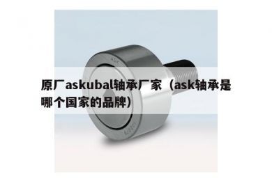 原厂askubal轴承厂家（ask轴承是哪个国家的品牌）